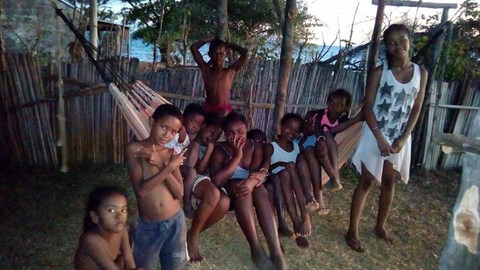 Hamack vue varangue coté mer Sud Ouest 