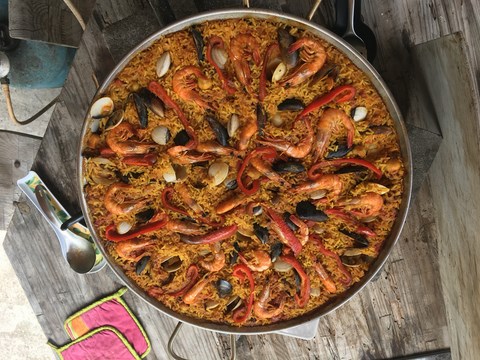 paella maison marinera